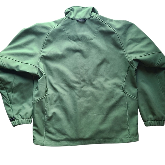 Columbia Omni-Shield Green Softshell Jacket Men’s Medium Outdoor Hiking Wind - Picture 3 of 11